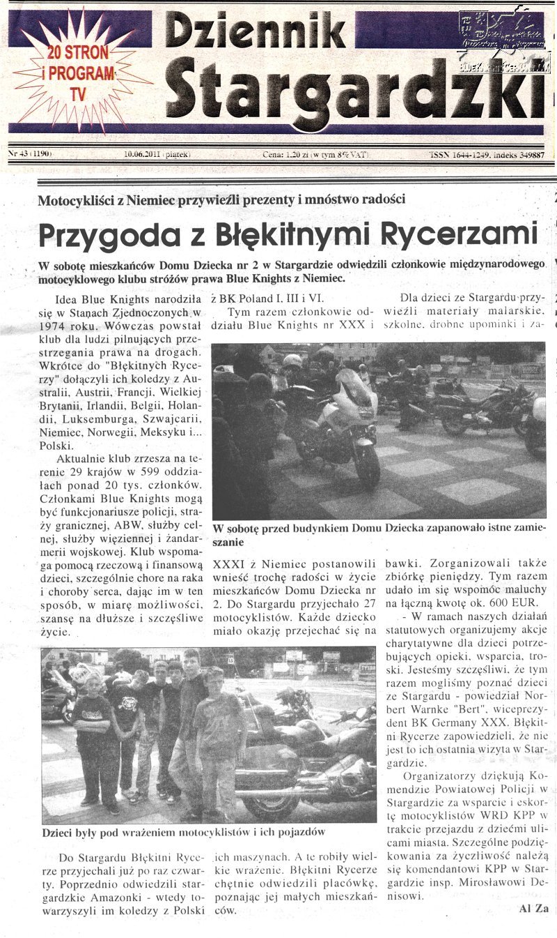 2011-06-10 GAZETA Dziennek Stargardzki.jpg